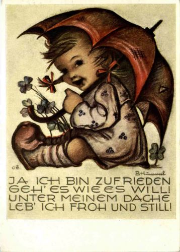 Künstlerkarte Hummel
