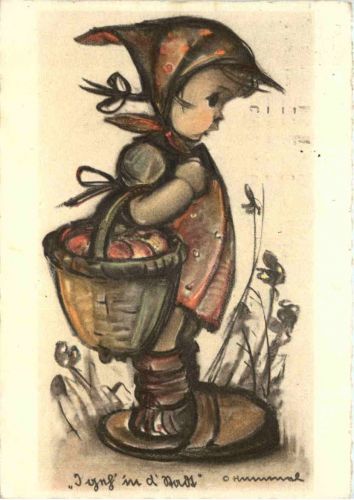 Künstlerkarte Hummel