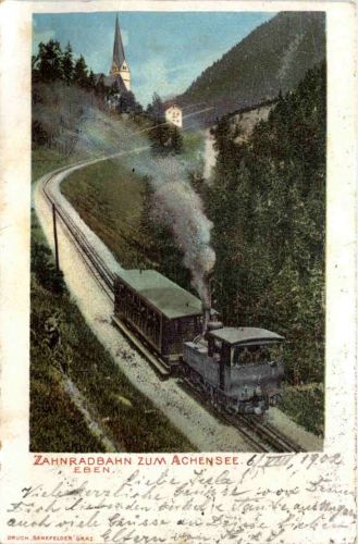 Zahnradbahn zum Achensee - Eben