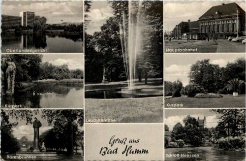 Gruss aus Bad Hamm, div. Bilder