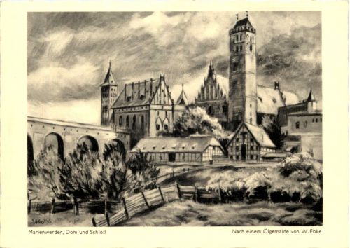 Marienwerder, Dom und Schloss