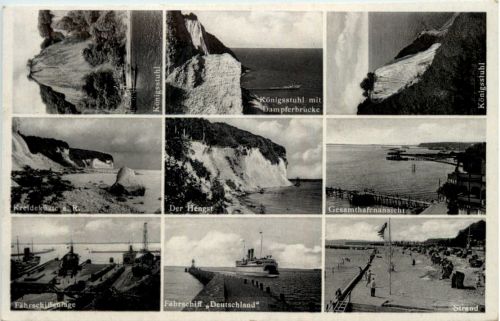 Seebad Sassnitz auf Rügen, div. Bilder