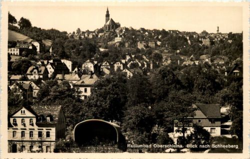 Oberschlema - Blick nach Schneeberg