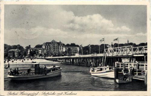 Seebad Heringsdorf, Seebrücke mit Kurhaus