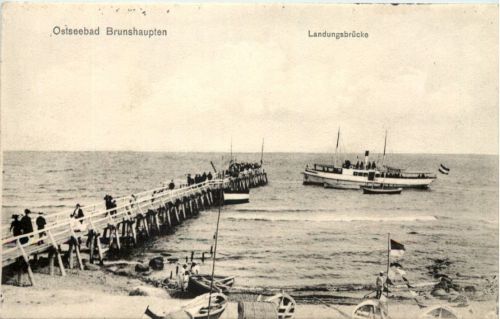 Seebad Brunshaupten, Landungsbrücke