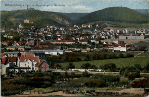 Blankenburg m. Ziegenkopf u. kaiserwarte
