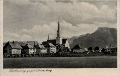 Freilassing gegen Untersberg