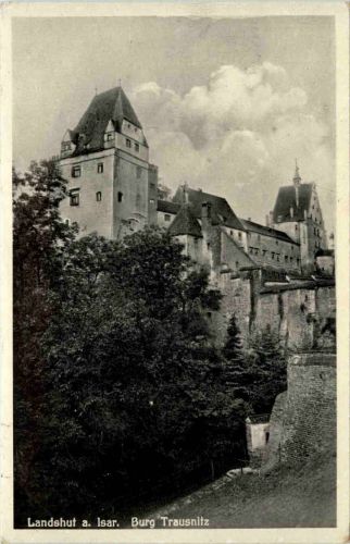 Landshut . Isar, Burg Trausnitz