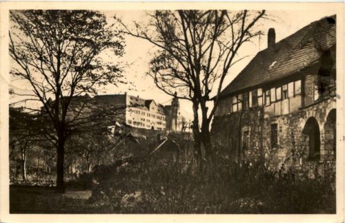 Schmalkalden, Blick auf Schloss Wilhelmsburg
