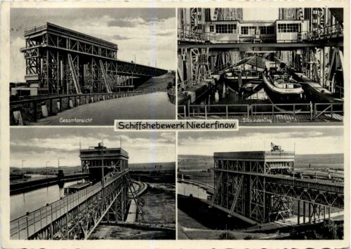 Schiffshebewerk Niederfinow, div. Bilder
