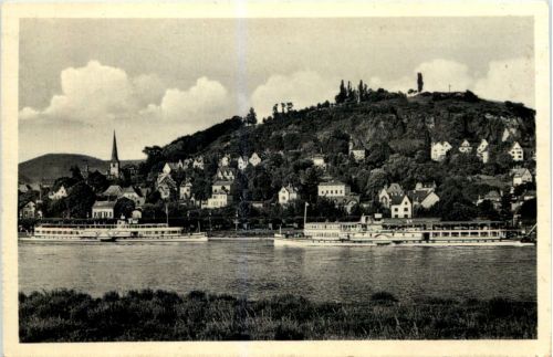 Linz, von Bad Kripp gesehen