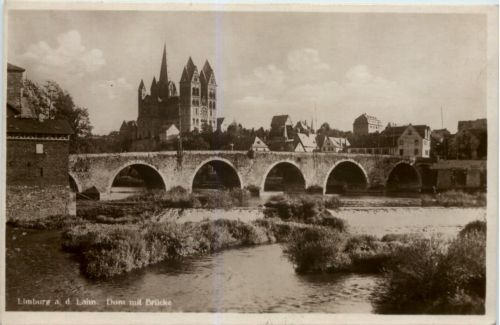 Limburg a d Lahn, Dom und Brücke