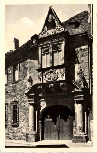 Alsfeld Hessen, Portal des Ritterhauses