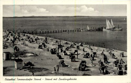 Timmendorfer Strand, Strand mit Landungsbrücke