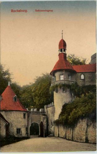 Rochsburg, Schlosseingang