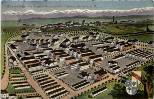 Heuberg-Stetten, Barackenlager des Truppenübungsplatzes