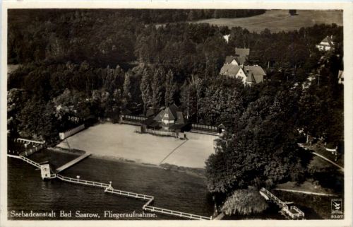 Seebad Bad Saarow, Fliegeraufnahme