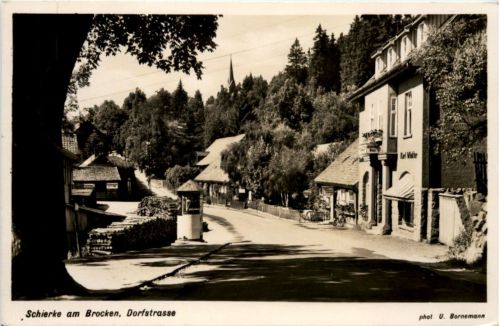 Schierke am Brocken, Dorfstrasse