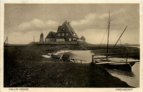 Hallig Hooge, Kirchwerft