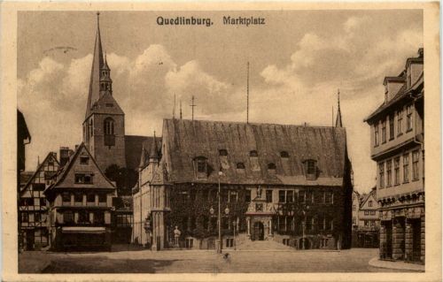 Quedlinburg, Marktplatz