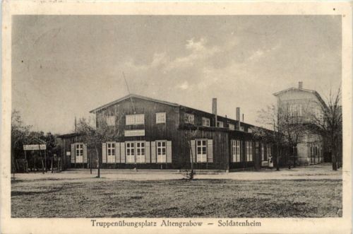 Truppenübungsplatz Altengrabow, Soldatenheim