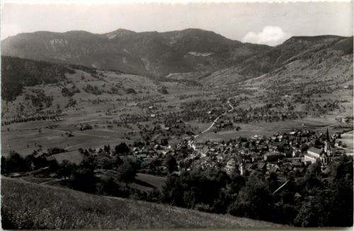 Unterägeri, mit Rossberg Wildspitz