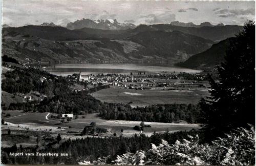 Aegeri vom Zugerberg aus