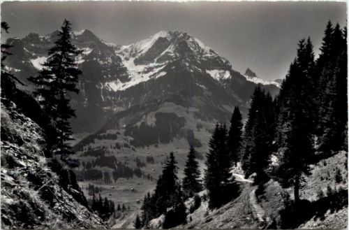 Adelboden, Hörnliweg mit Grosslohner und Tschingelochtighorn
