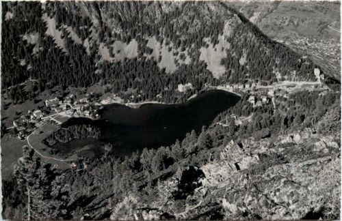 Champex, La Breya, vue sur la station