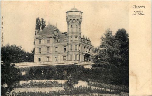 Clarens, Chateau des Cretes