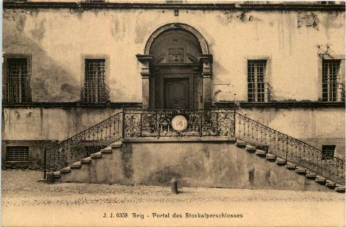 Brig, Portal des Stockalperschlosses