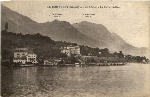 Bouveret, Lac Leman - Le Debarcadere