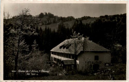 Bains de l Alliaz, Blonay