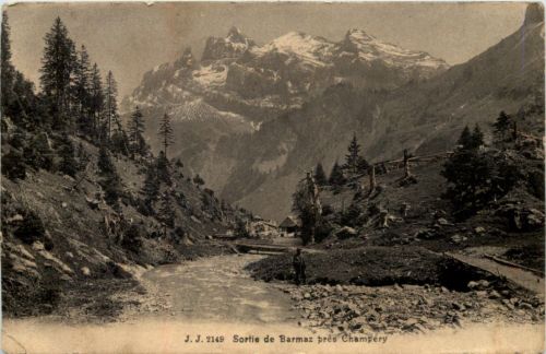 Sortie de Barmez pres Champery