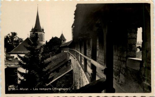 Morat, Les remparts
