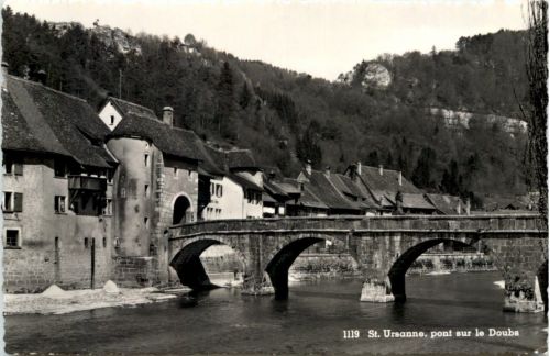 St. Ursanne, pont sur le Douba