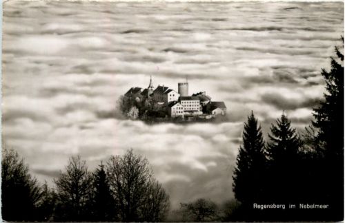 Regensberg im Nebelmeer