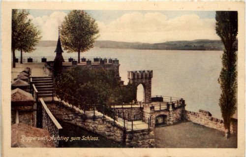 Rapperswil, Aufstieg zum Schloss