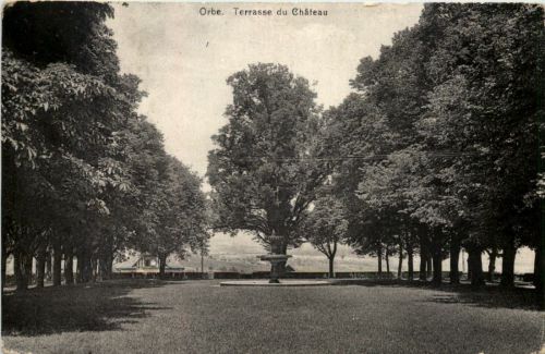 Orbe, Terrasse du Chateau