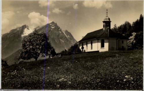 Kirchlein Obbürgen mit Pilatus