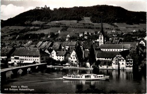 Stein am Rhein - mit Schloss Hohenklingen