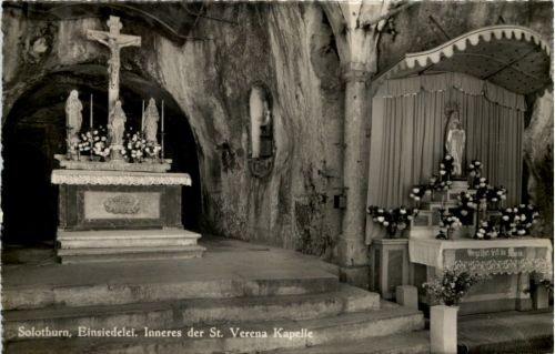 Solothurn, Einsiedelei, Inneres der St. Verena Kapelle