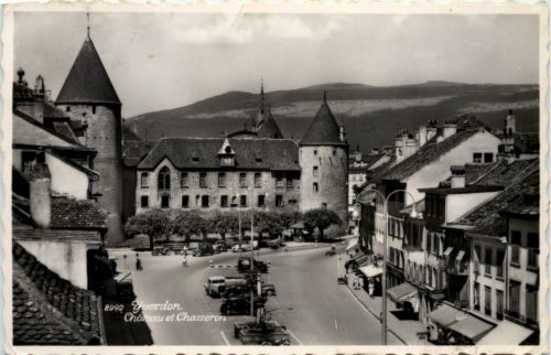 Yverdon, Chateau et Chasseron