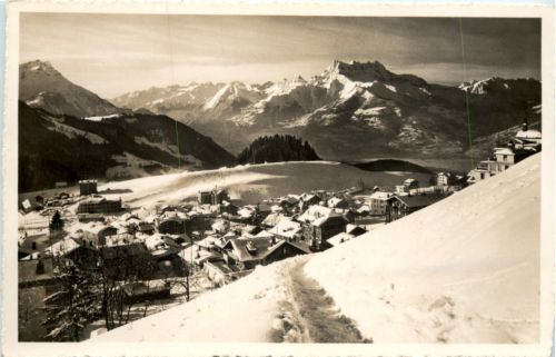 Leysin, Dent du Midi et Dent de Morele