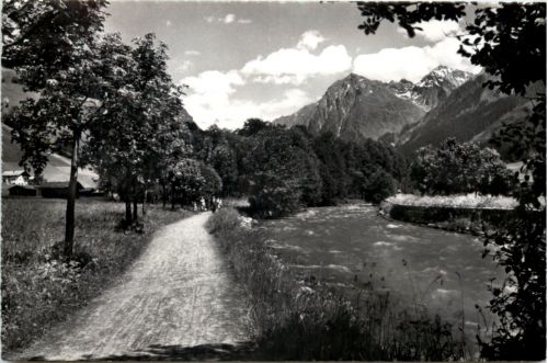 Klosters, Spazierweg an der Landquart