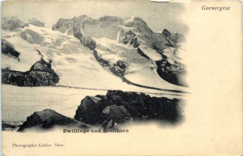 Zwillinge und Breithorn, Gornergrat
