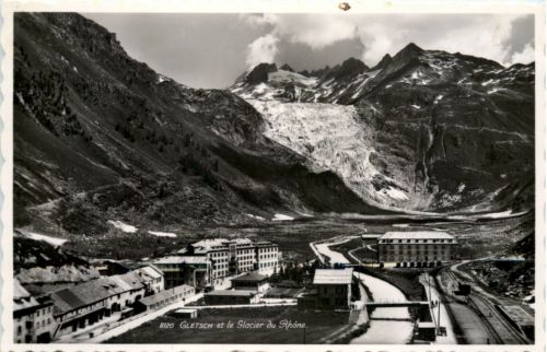 Gletsch et le Glacier du Rhone