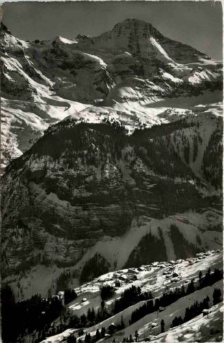 Gimmelwald bei Mürren, Lauterbr. Breithorn