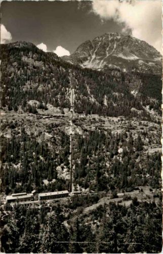 Lùsine du Chatelard le funiculaire de Barberine, Gletroz et Bel Olseau