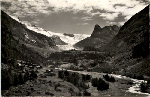 Ferpecle s. Hauderes, Glacier de Ferpecle et Mont Minet